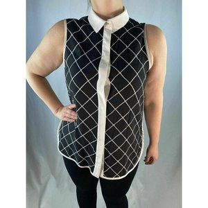 Pennyblack Black & White Sleeveless Vest/Tunic But